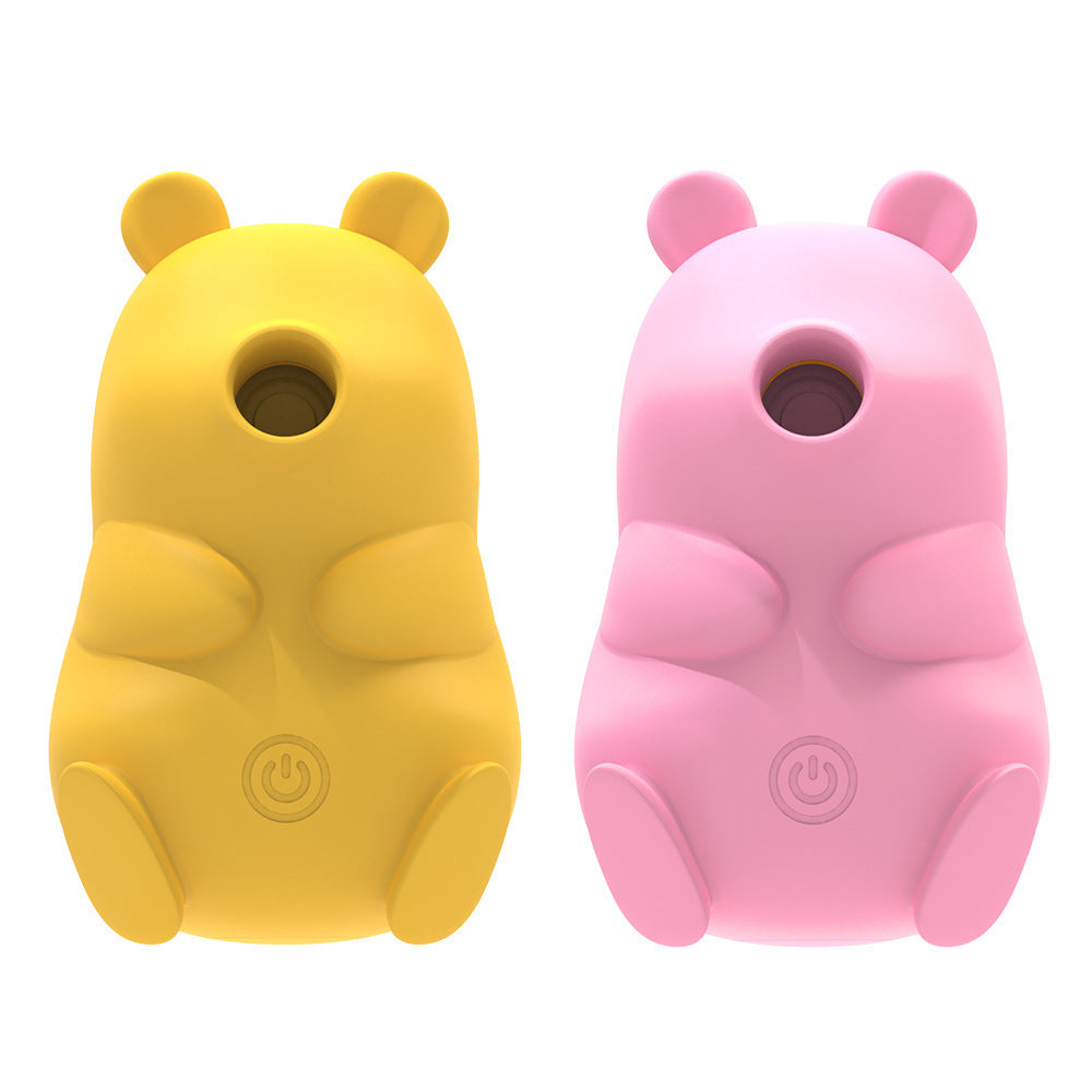 Toy Cute Bear Sucking Massage Device
