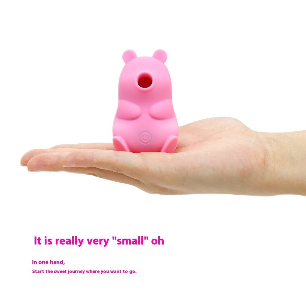 Toy Cute Bear Sucking Massage Device